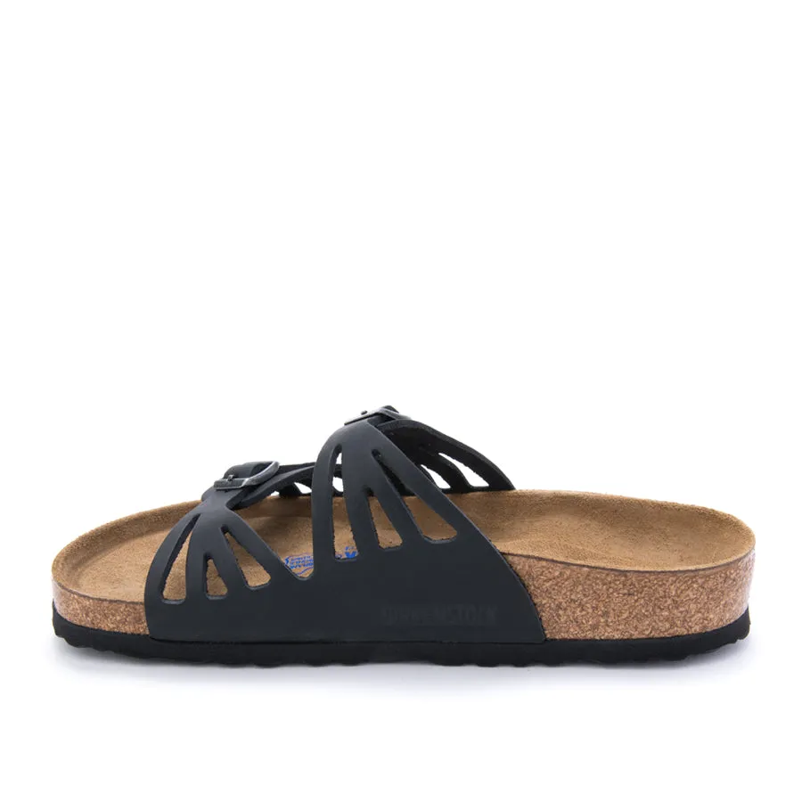 GRANADA SOFT - BLACK - OIL LEATHER