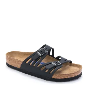 GRANADA SOFT - BLACK - OIL LEATHER