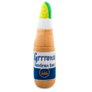 Haute Diggity Dog - Grrrona Beer Bottle Toy Squeaker Dog Toy: Small / Mini
