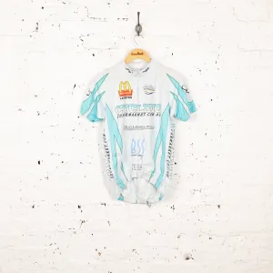 Headlock Vintage Cycling Top Jersey - White - M