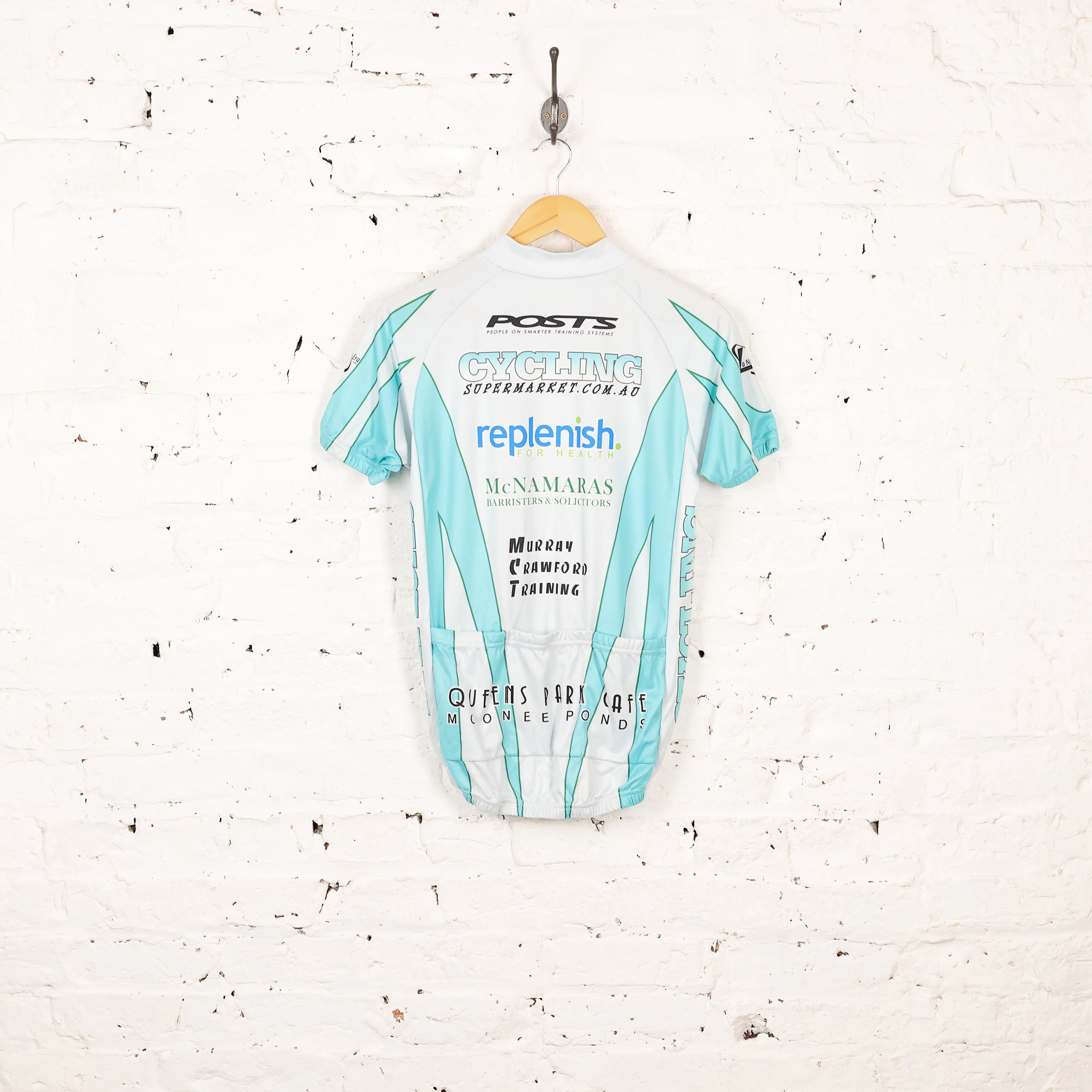 Headlock Vintage Cycling Top Jersey - White - M