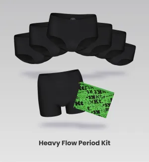 Heavy Flow Period Kit - Boyshort