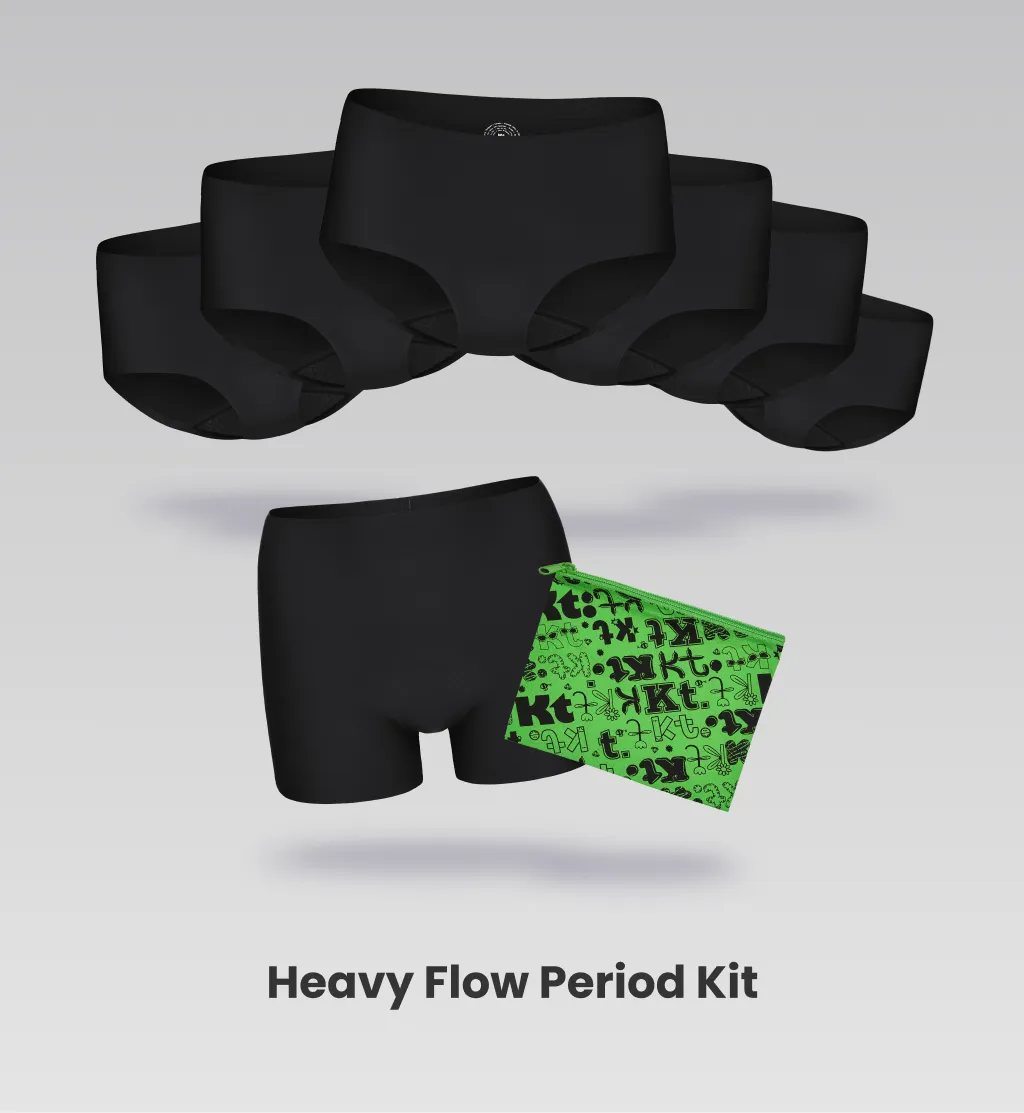 Heavy Flow Period Kit - Boyshort