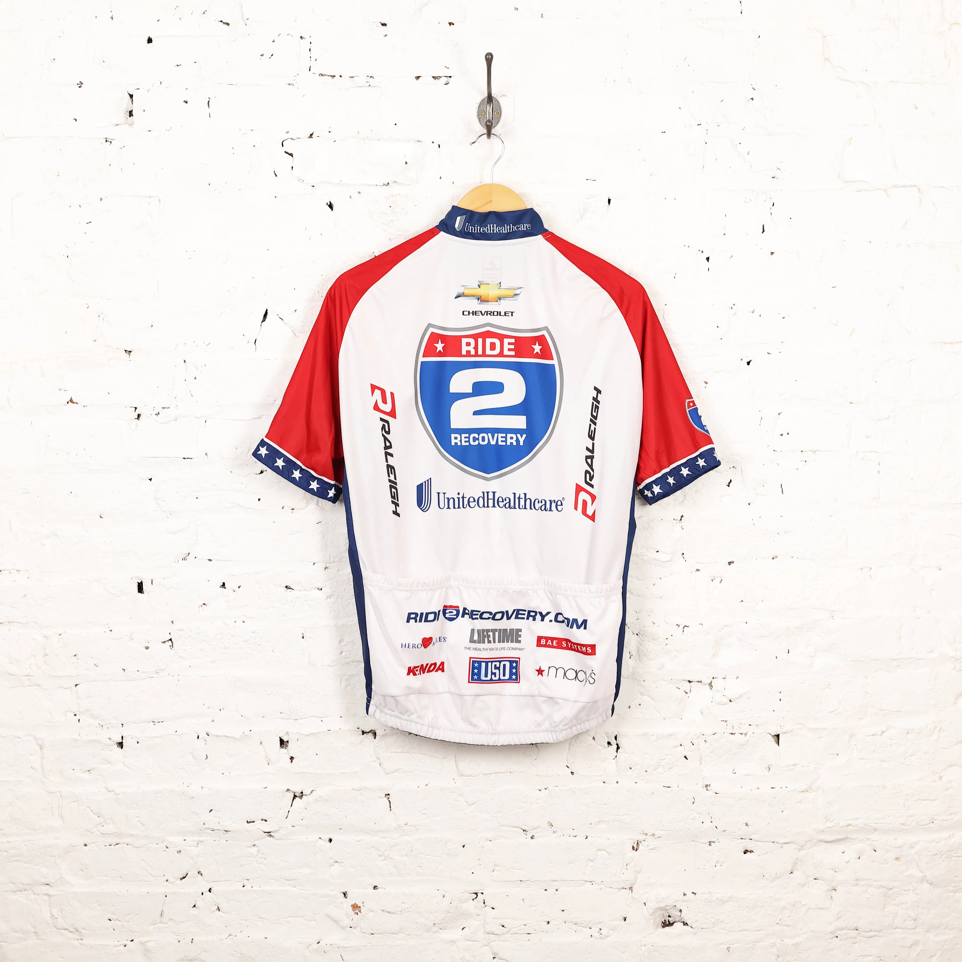 Hincapie Ride 2 Recovery Cycling Top Jersey - White - L