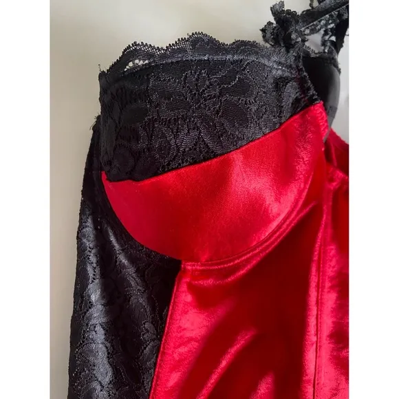 Hips &amp; Curves Lace Trim Corset Size 2X