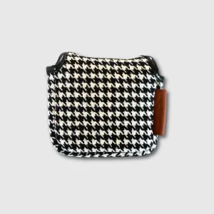 Houndstooth Golf Putter Cover (Mallet)