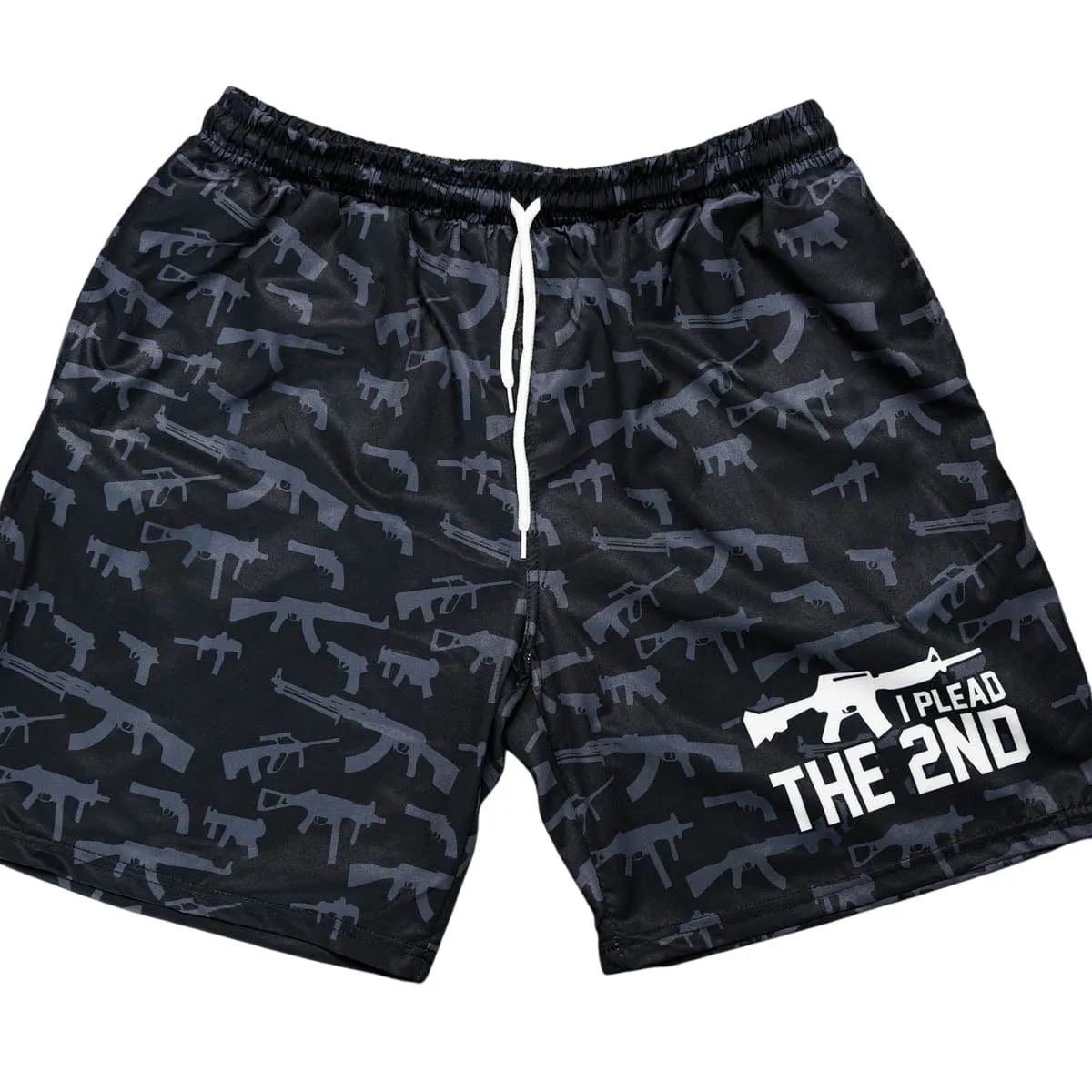 I Plead The 2nd Swim Trunks