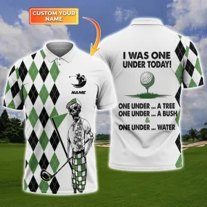 I Was One Under Today Personalized Name 3D T Shirt 196, Nvc97