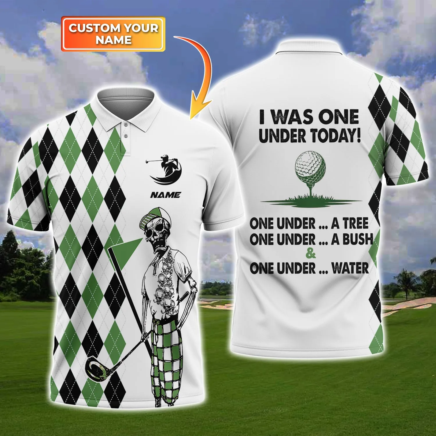 I Was One Under Today Personalized Name 3D T Shirt 196, Nvc97