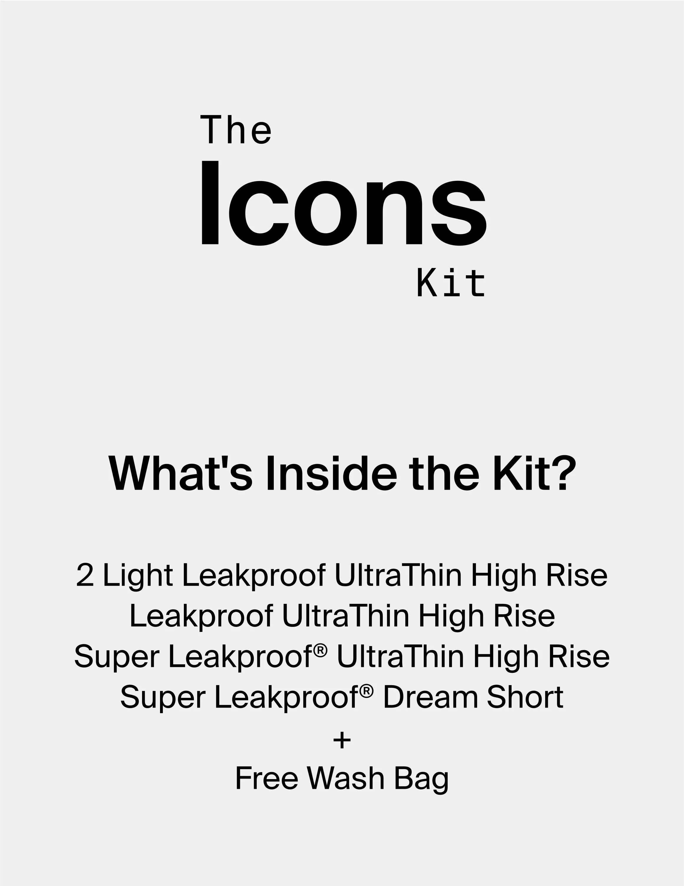 Icons Kit - High Rise