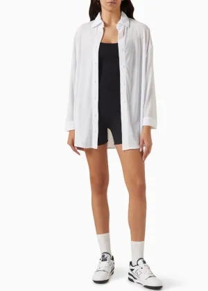 INC Overshirt White