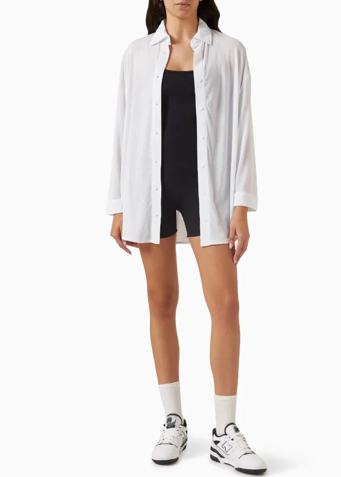 INC Overshirt White