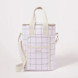 Insulated Cooler Bag - Check Coconut