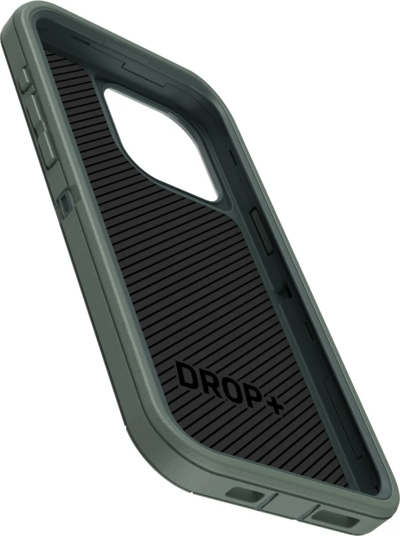 iPhone 15 Pro Max Otterbox Defender Series Case - Green (Forest Ranger)