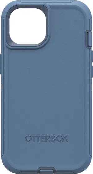 iPhone 15/14/13 Otterbox Defender Series Case - Blue (Baby Blue Jeans)