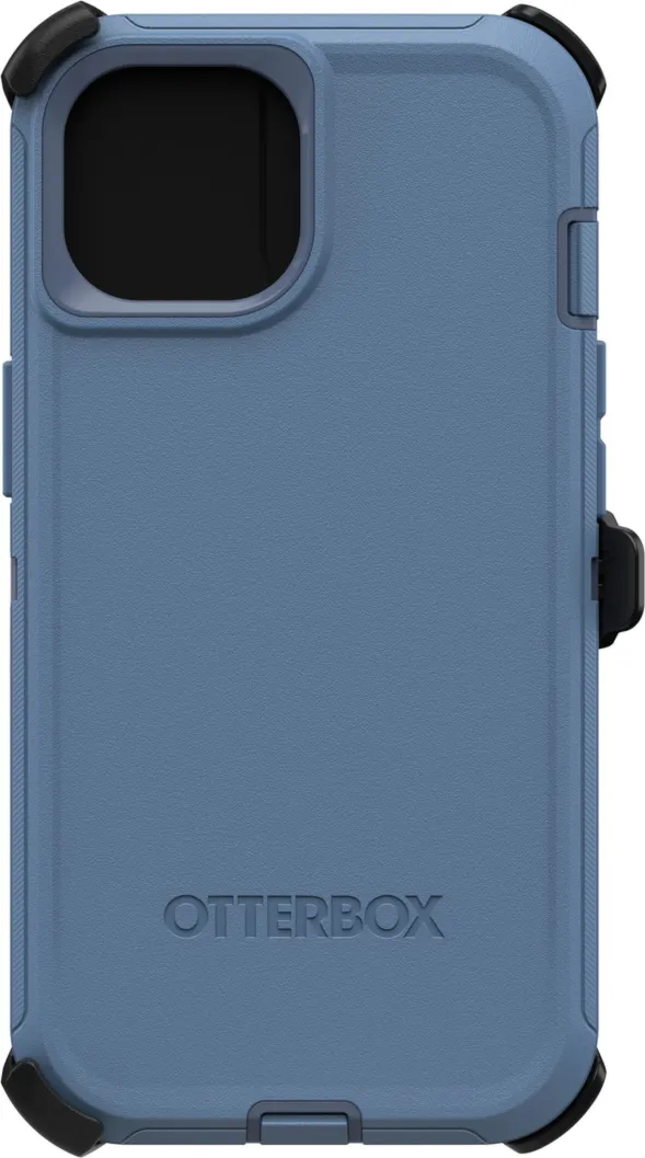 iPhone 15/14/13 Otterbox Defender Series Case - Blue (Baby Blue Jeans)