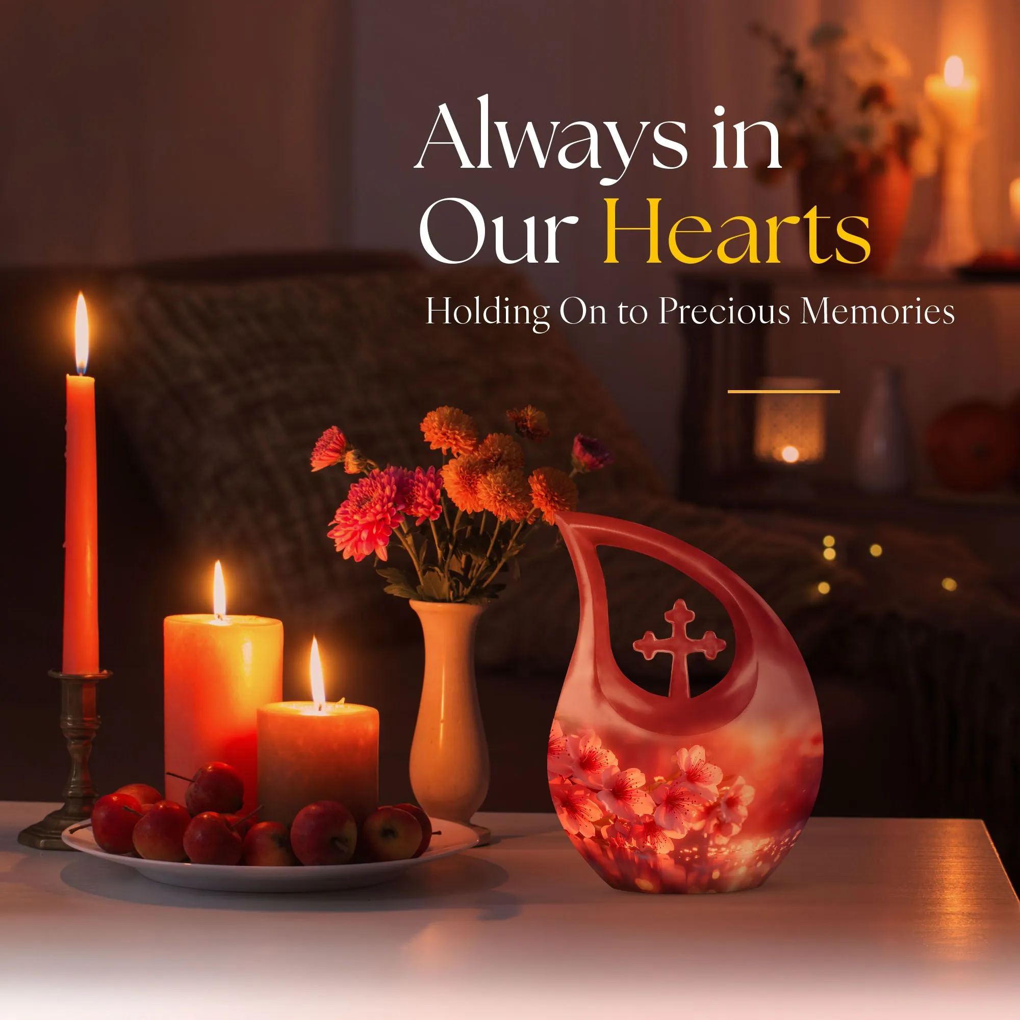 Iridescent Watcher Urn| Memorial Cremation Urn For Human ashes