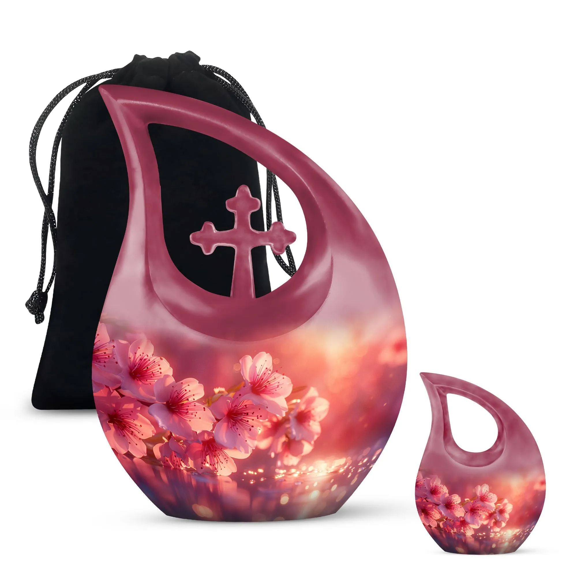 Iridescent Watcher Urn| Memorial Cremation Urn For Human ashes