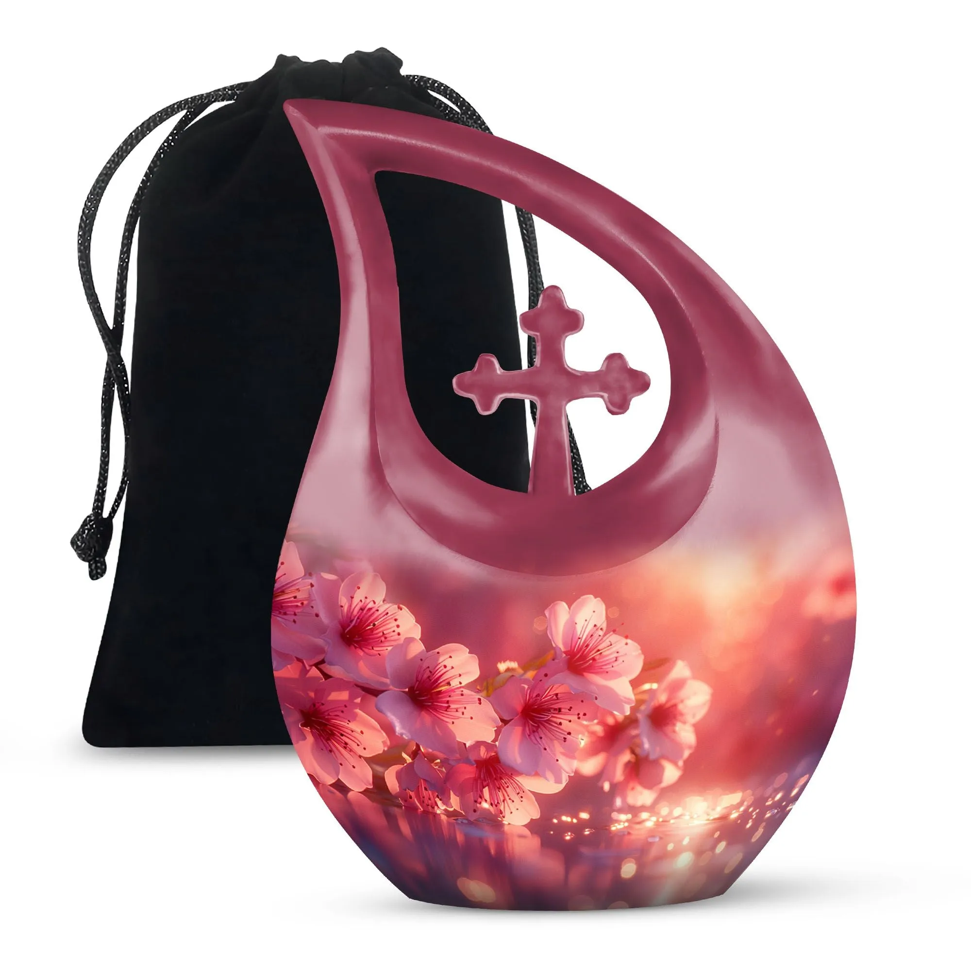 Iridescent Watcher Urn| Memorial Cremation Urn For Human ashes