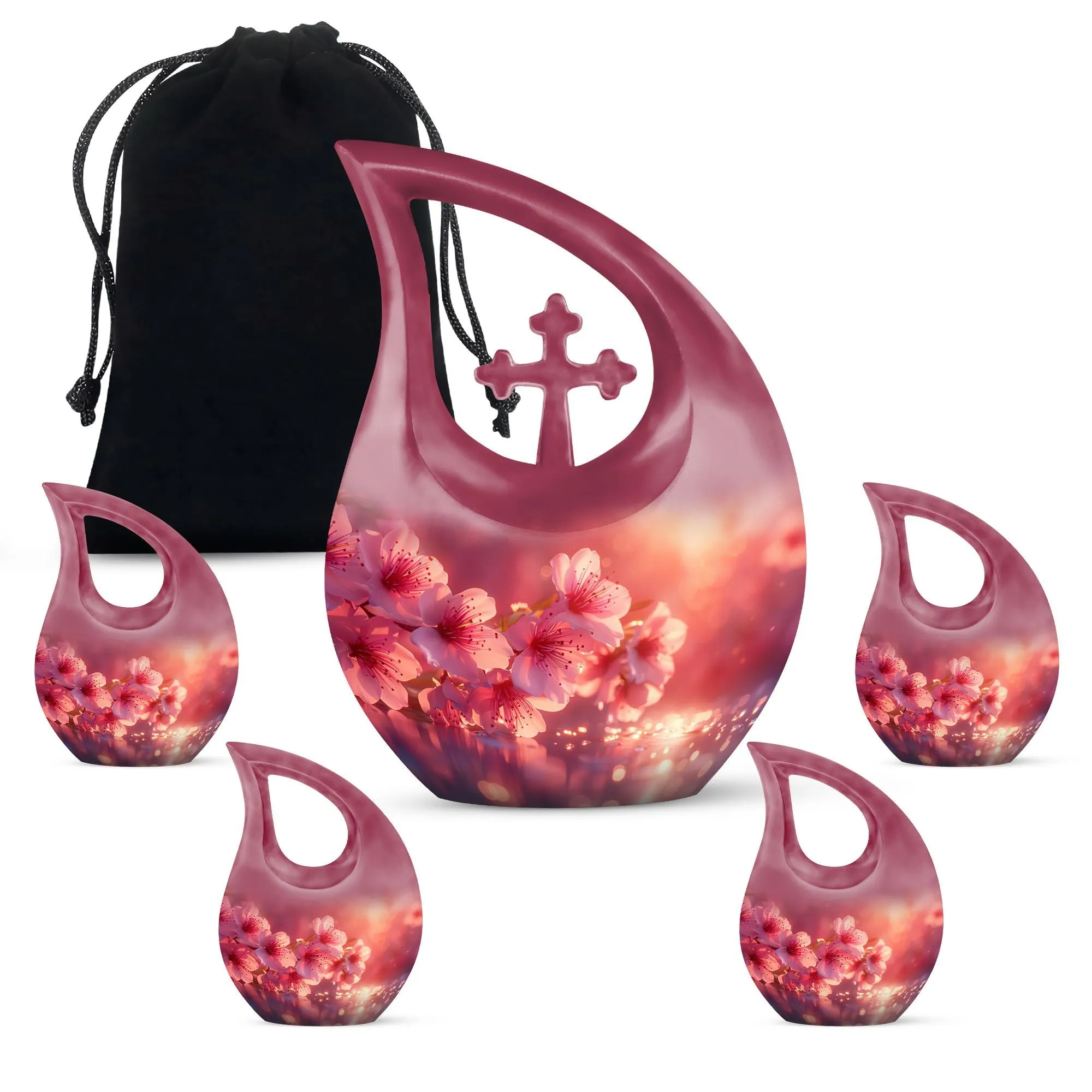 Iridescent Watcher Urn| Memorial Cremation Urn For Human ashes