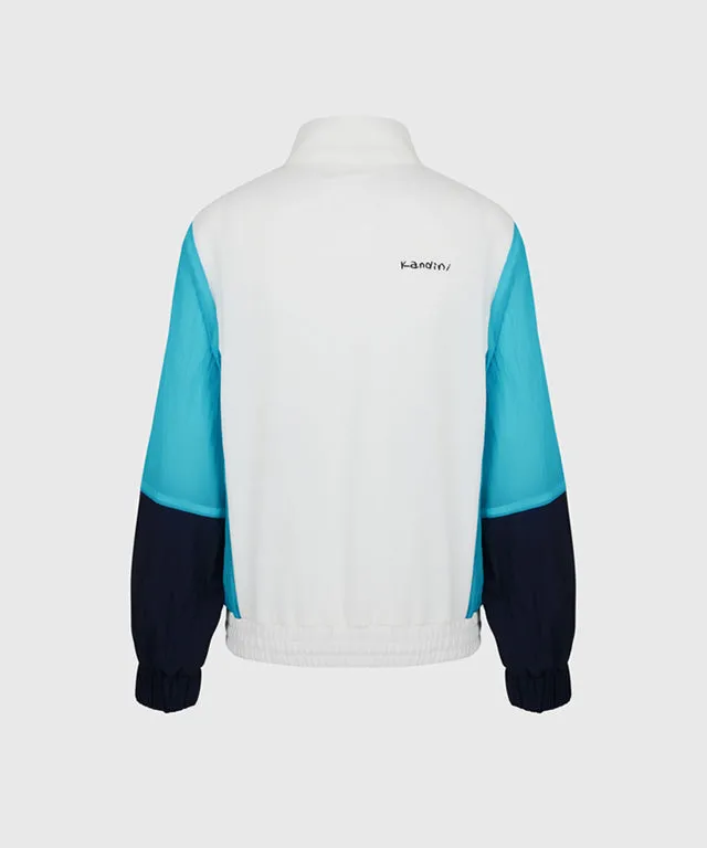 KANDINI Color Block Set-up Jumper - Navy