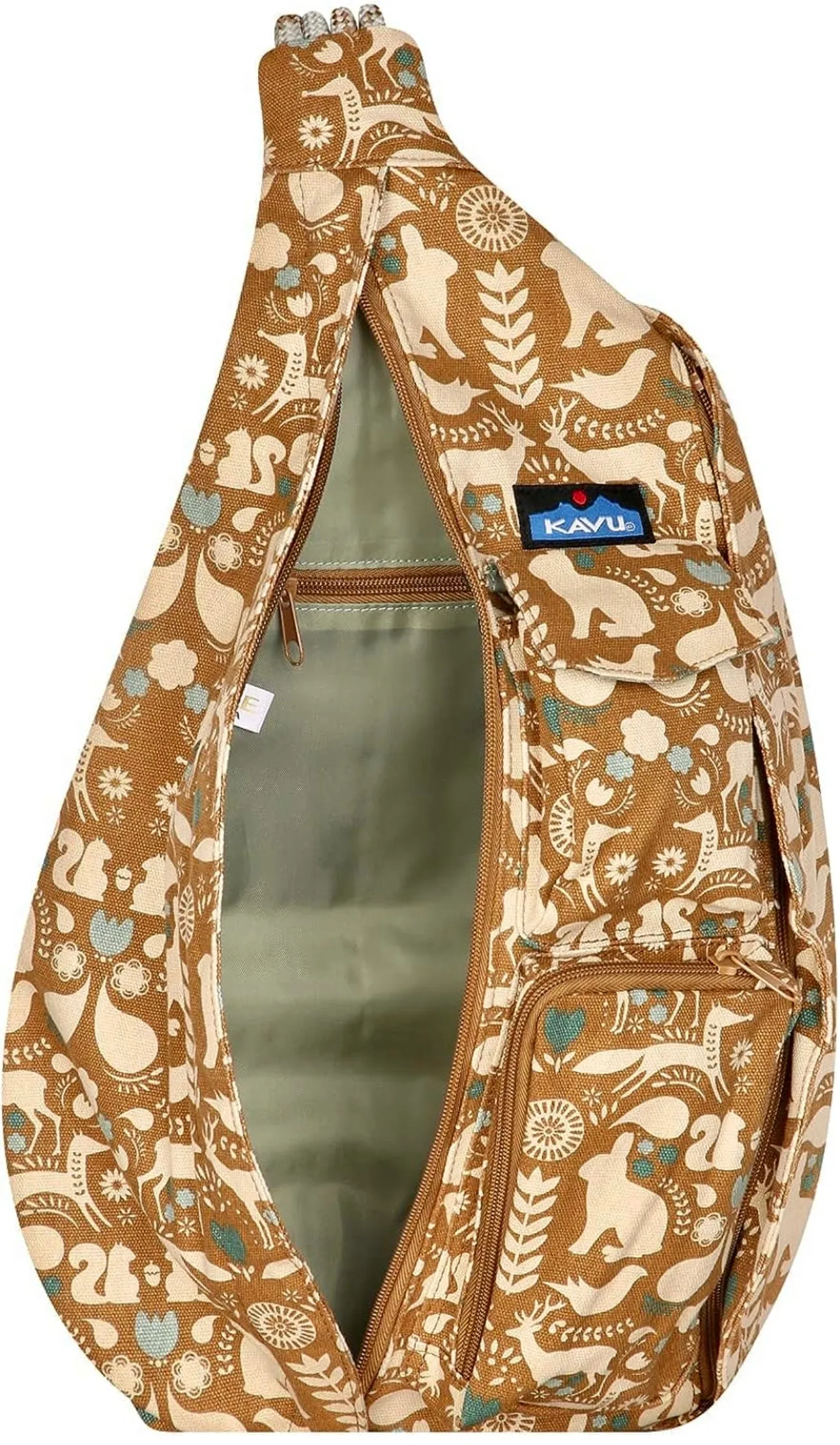Kavu Rope Sling Bag Fall Folklore