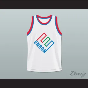 Kenneth Lay 01 Enron Company Picnic Basketball Jersey