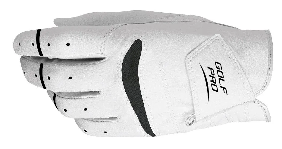 Kids Full Cabretta Leather and Cabretta Leather and microfibre Golf Gloves - All Sizes
