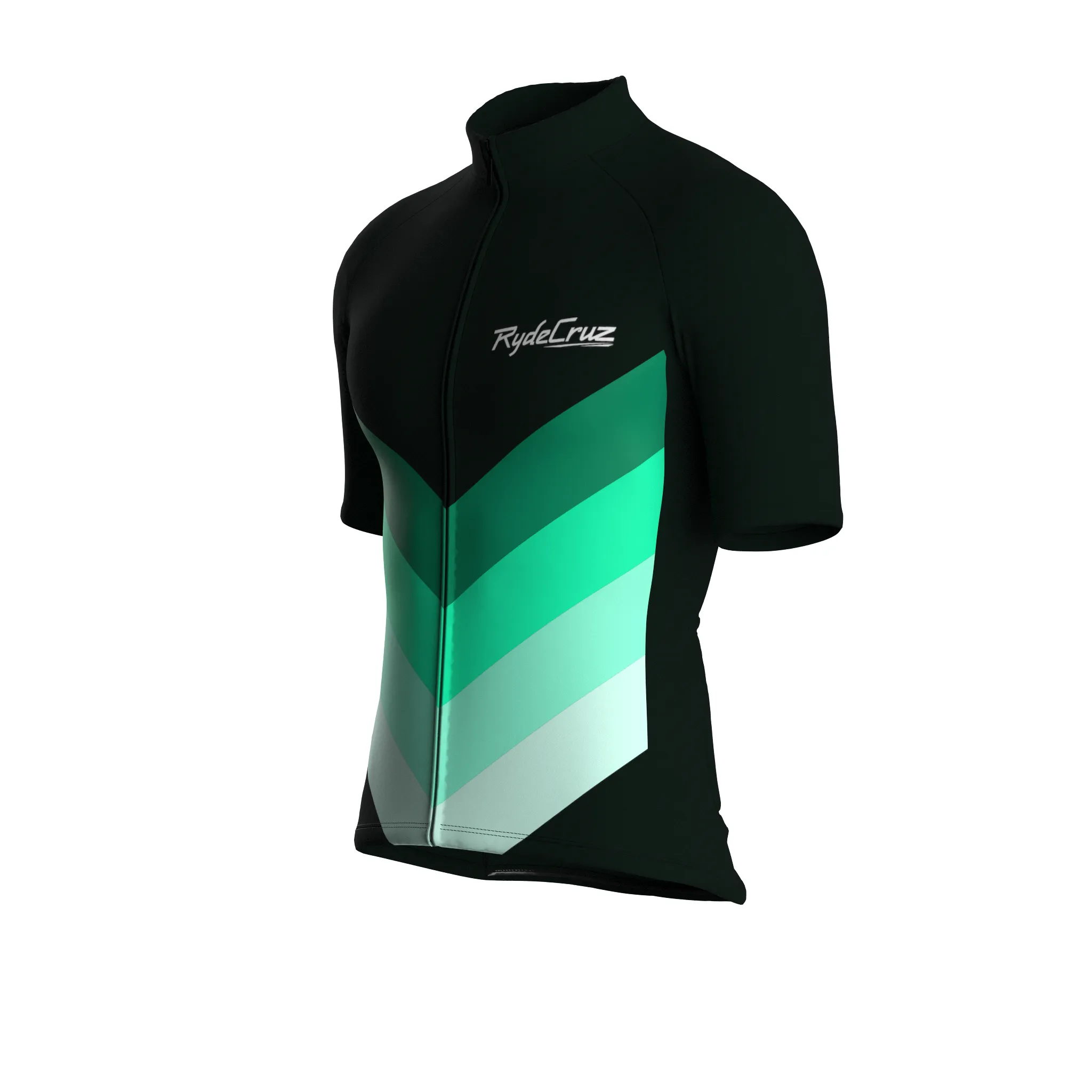 Kinetic Flow | Dark Green Male Short Sleeves Jersey