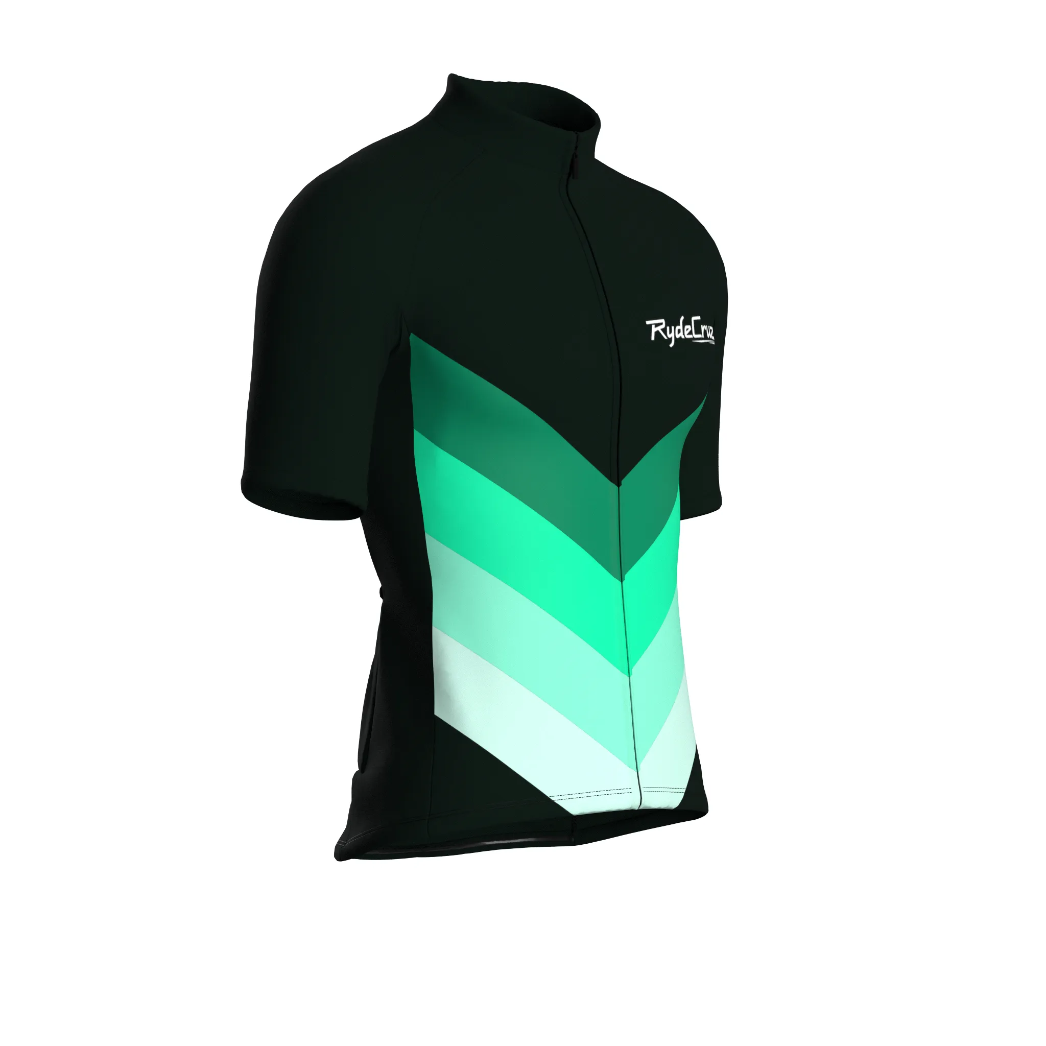 Kinetic Flow | Dark Green Male Short Sleeves Jersey