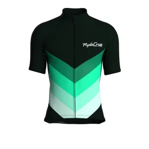Kinetic Flow | Dark Green Male Short Sleeves Jersey