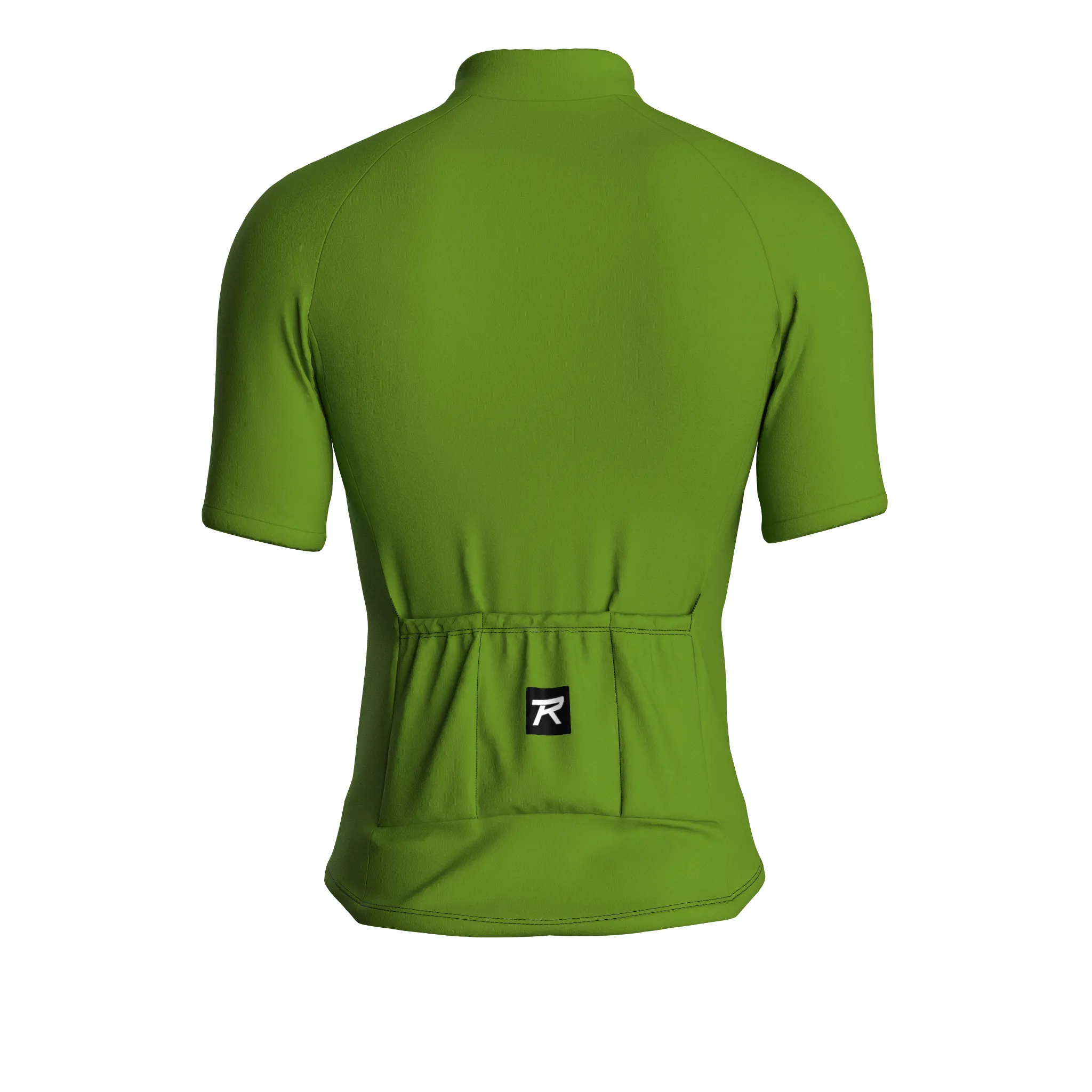 Kinetic Flow | Khaki Green Male Short Sleeves Jersey