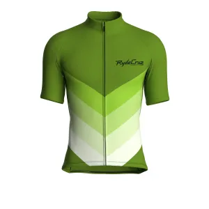Kinetic Flow | Khaki Green Male Short Sleeves Jersey