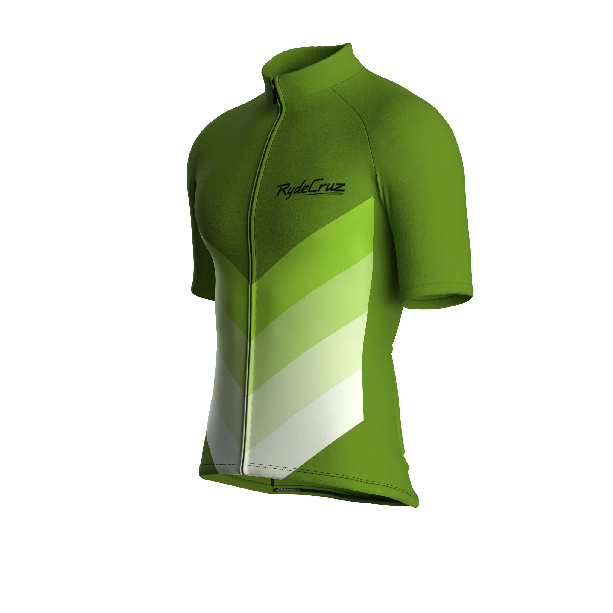 Kinetic Flow | Khaki Green Male Short Sleeves Jersey