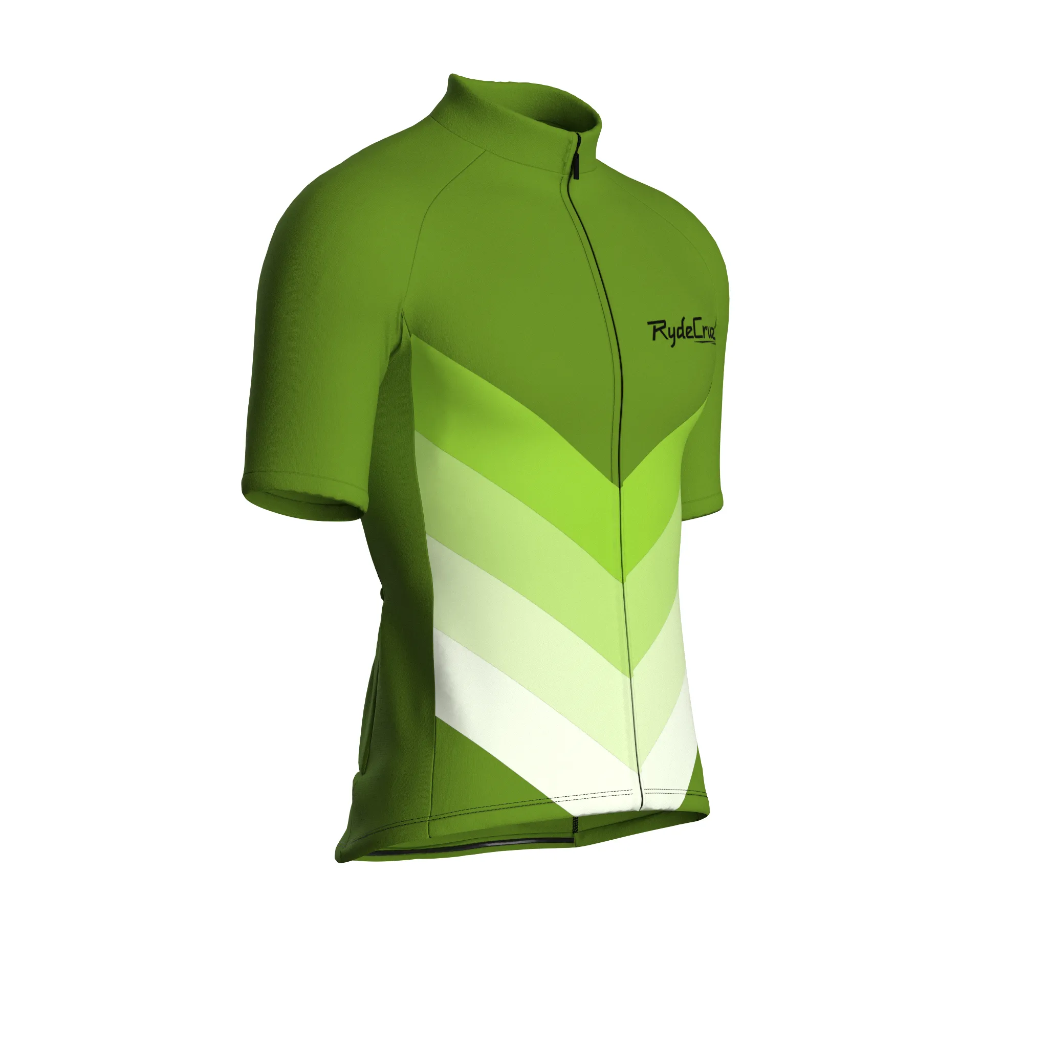 Kinetic Flow | Khaki Green Male Short Sleeves Jersey