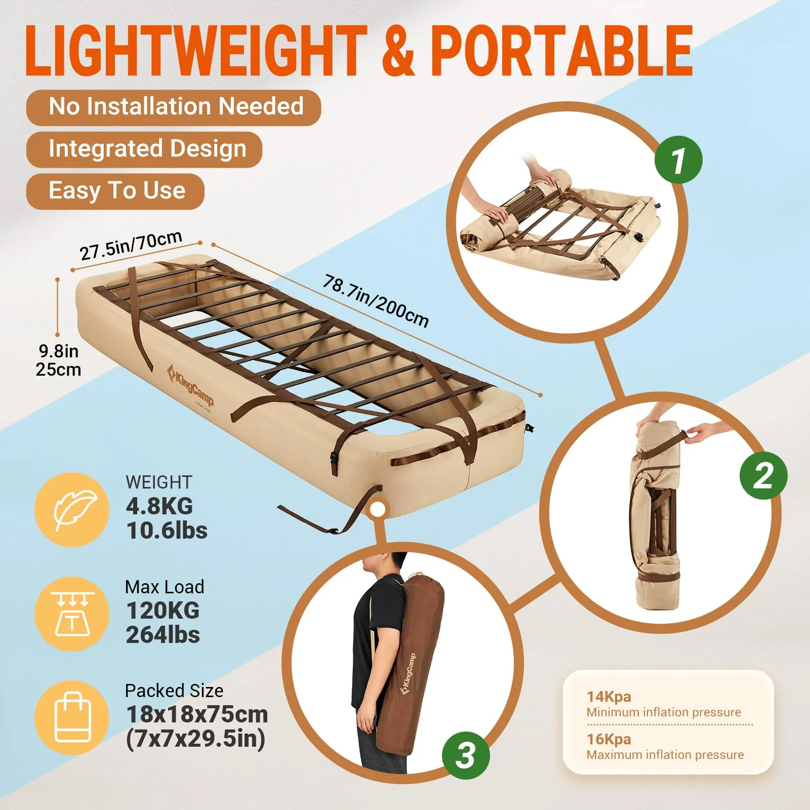 KingCamp Air Matress Base