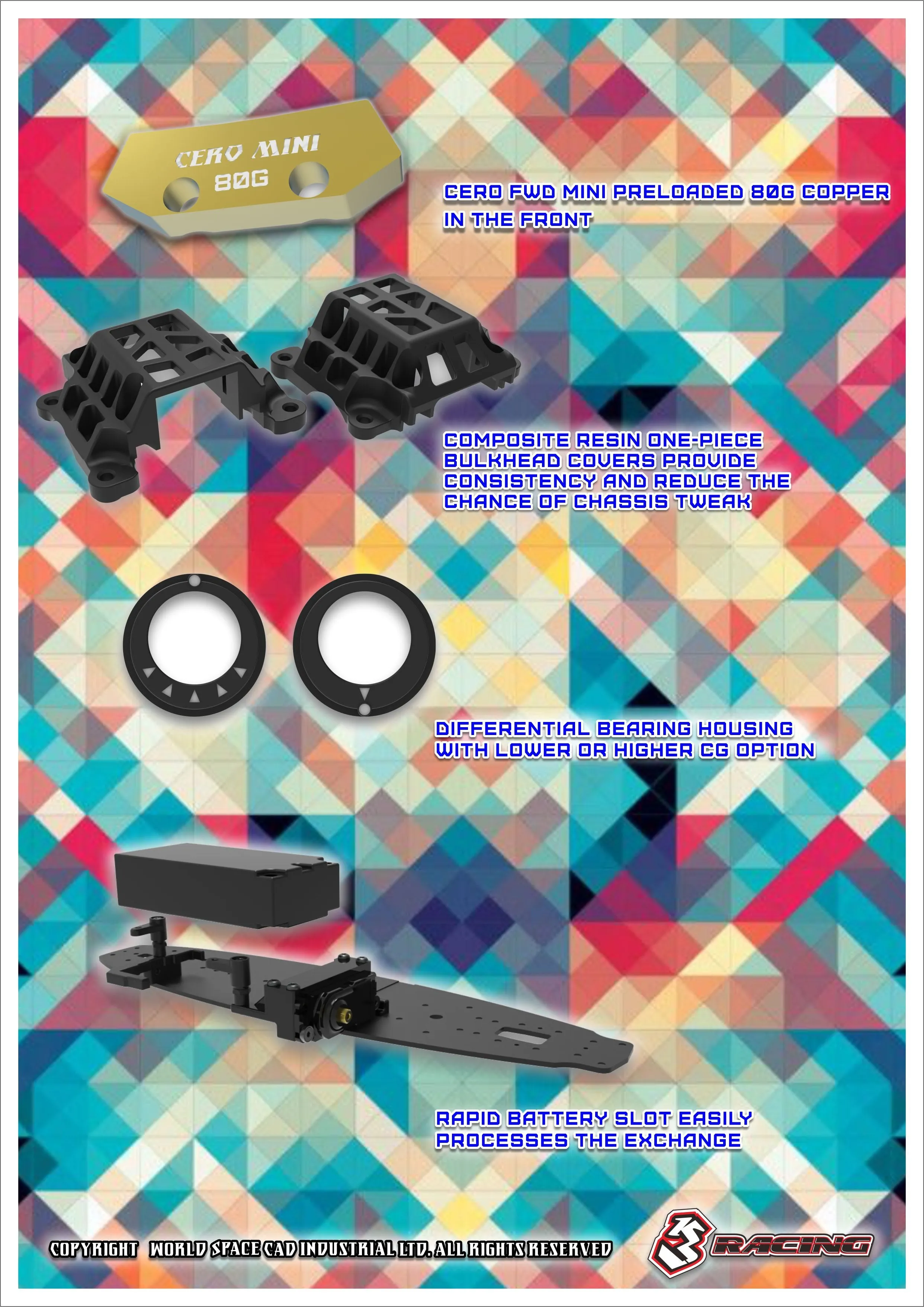 KIT-CERO Sport M210 Cero Sport M-Chassis Wheelbase 210mm