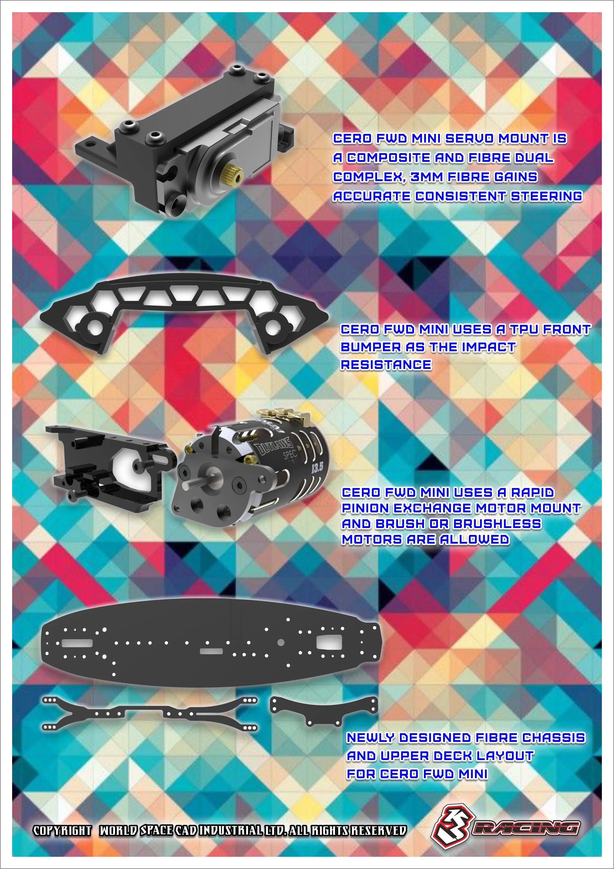 KIT-CERO Sport M210 Cero Sport M-Chassis Wheelbase 210mm