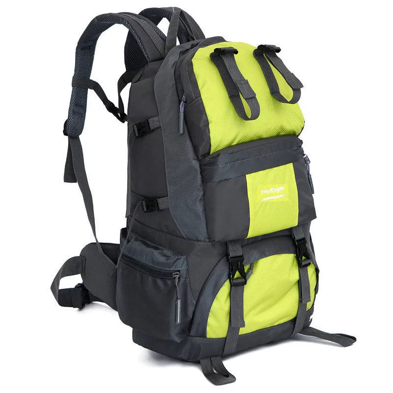 Knight 50L Waterproof Nylon Large Capacity Outdoor Sports travel Camping Hiking Rucksack Climbing mountaineering Backpack