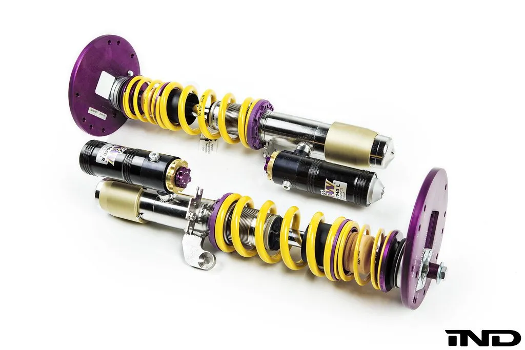 KW Suspensions F87 M2 CS Coilover Kit - 3-Way Clubsport with EDC Cancellation Kit