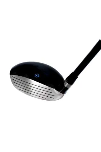 LAZRUS GOLF Premium Hybrid Golf Clubs for Men - 2,3,4,5 & 6 Right Hand, Graphite Shafts, Regular Flex (Silver, 2 (15 Degree))