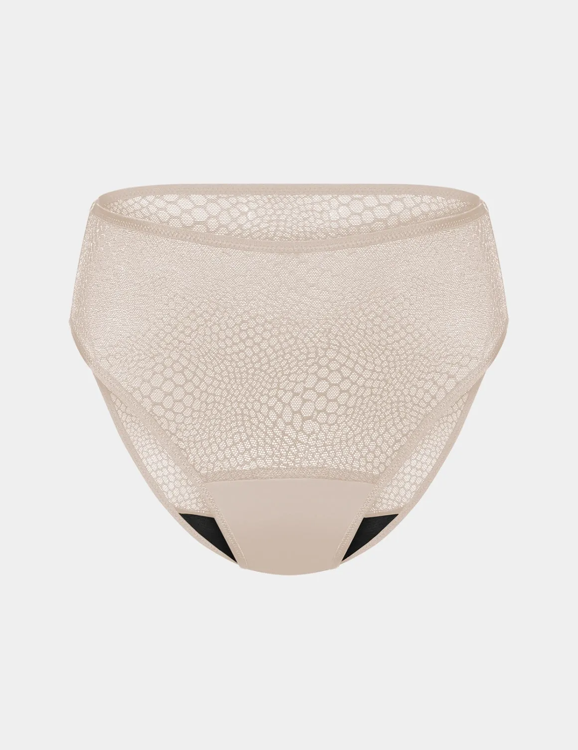 Light Leakproof Gossamer Lace French Cut