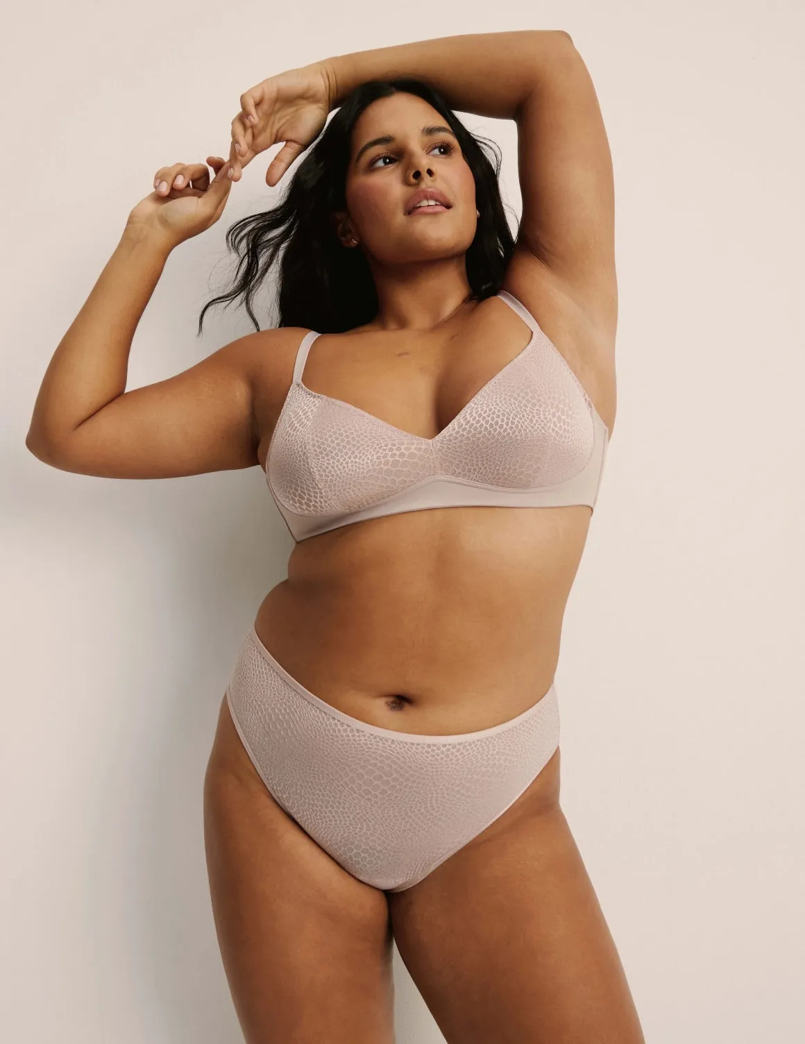 Light Leakproof Gossamer Lace French Cut