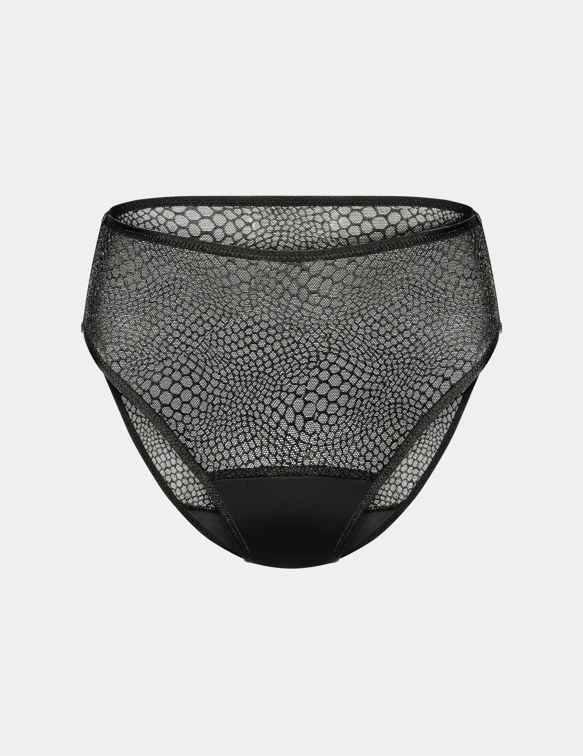 Light Leakproof Gossamer Lace French Cut