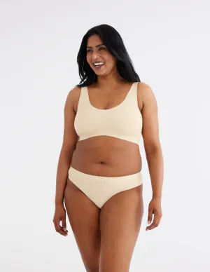 Light Leakproof No-Show Thong