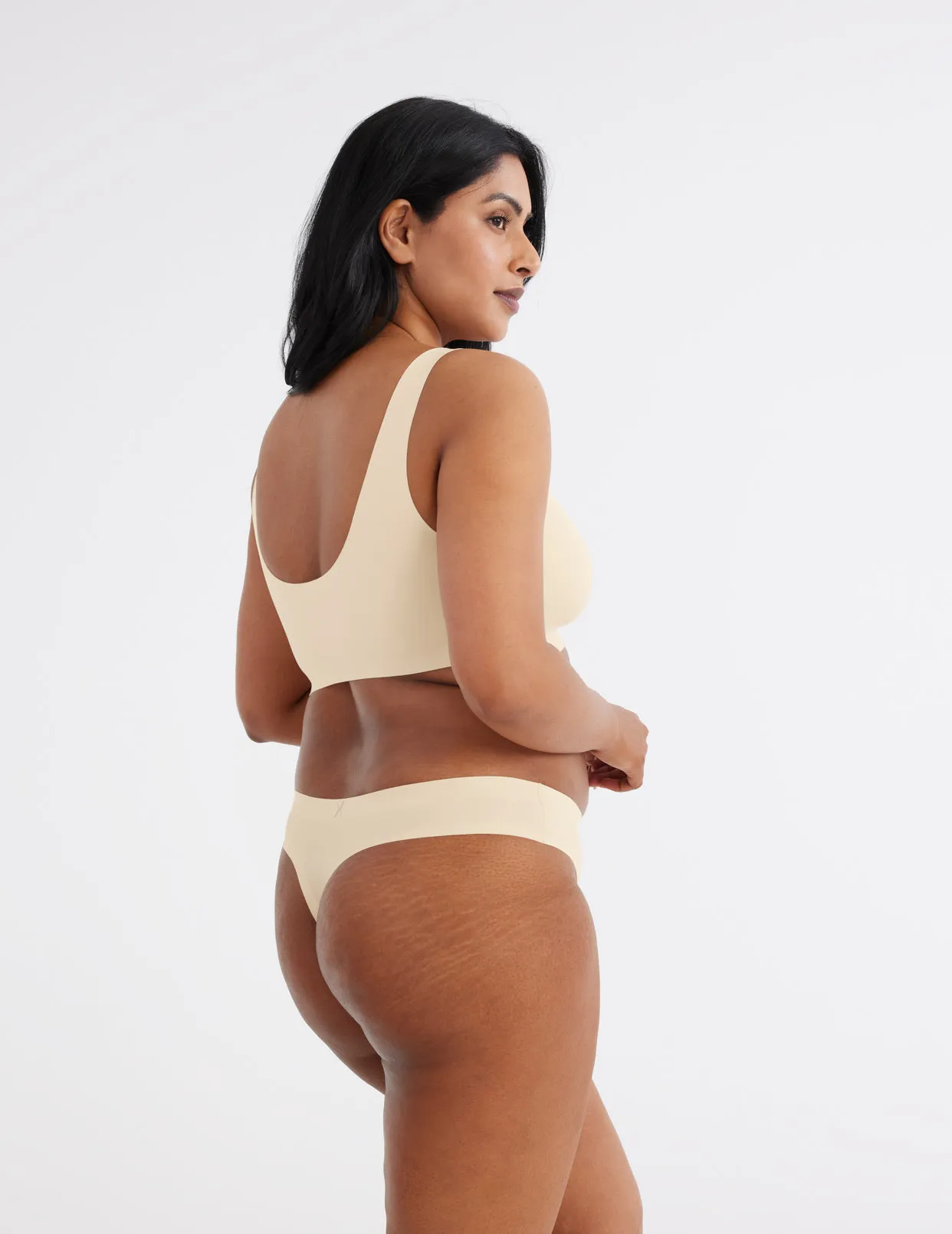 Light Leakproof No-Show Thong