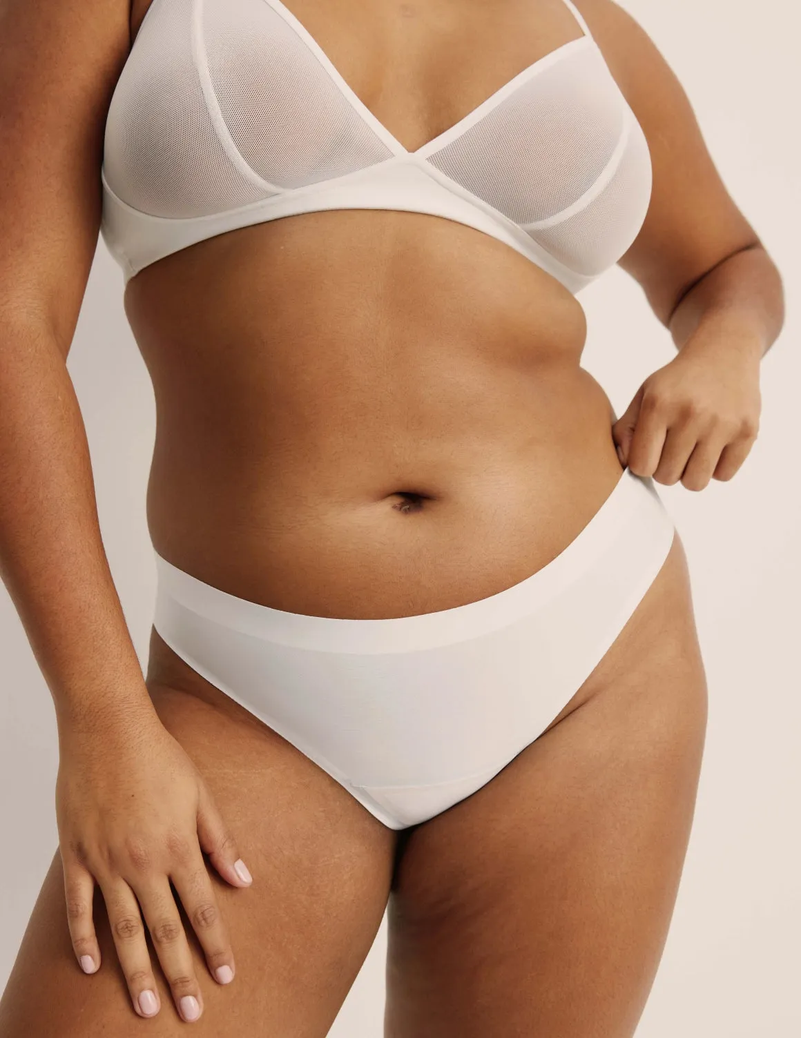 Light Leakproof No-Show Thong