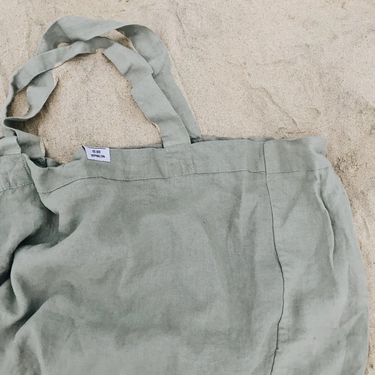 Linen Market Tote Pumice