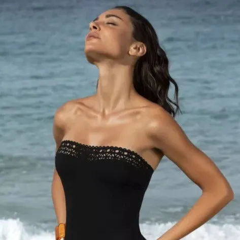 Lise Charmel Ajourage Couture Strapless Swimsuit