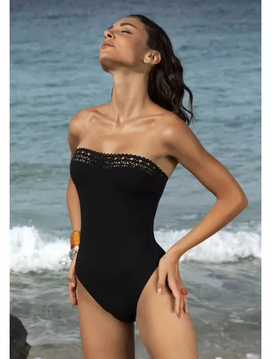 Lise Charmel Ajourage Couture Strapless Swimsuit